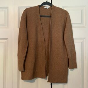 brown madewell cardigan. size small very good condition and light weight
